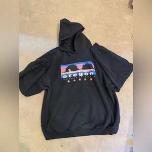 Oregon Rockaway Beach Graphic Sweatshirt